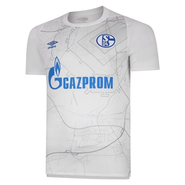 Camiseta Schalke 04 Replica Segunda Ropa 2020/21 Blanco